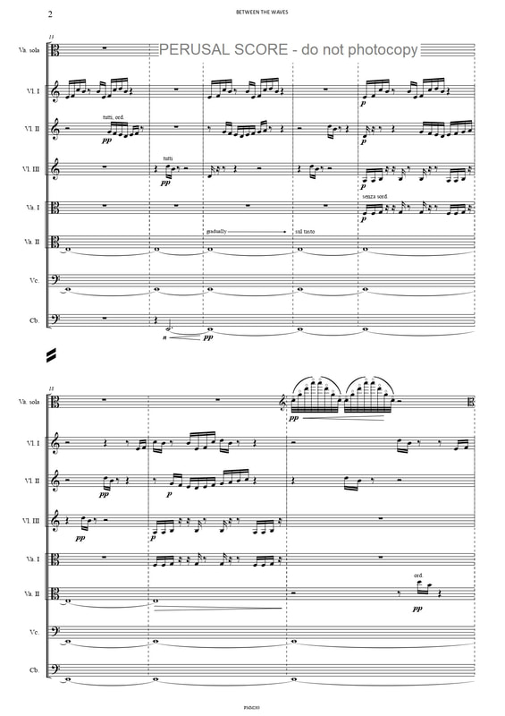 sheet music viola