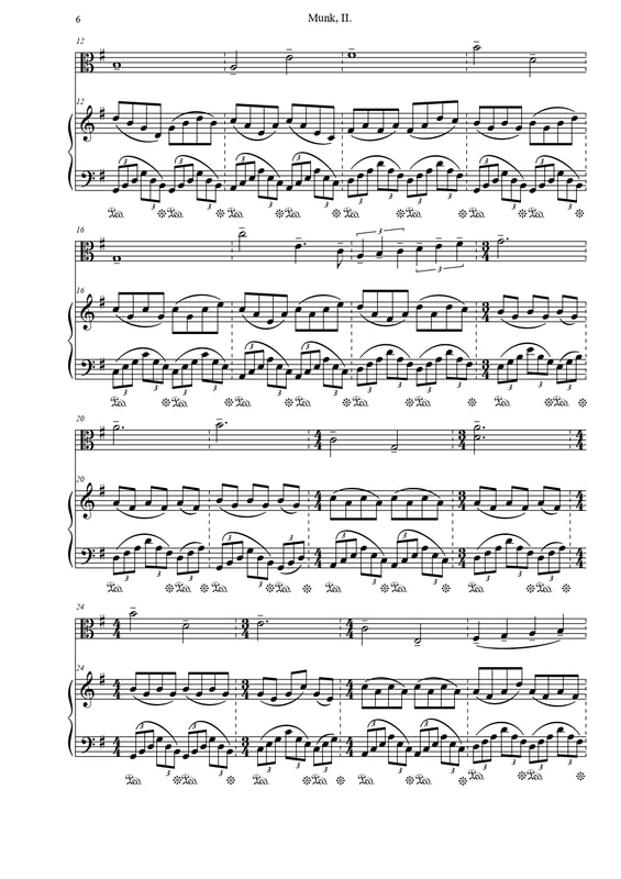 modern viola sonata sheet music