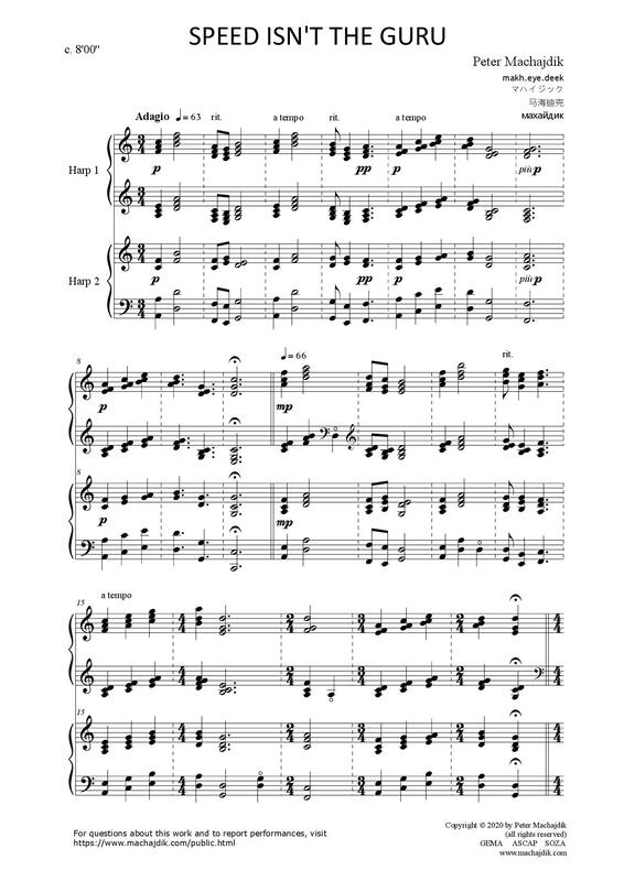 contemporary harp music composers pdf