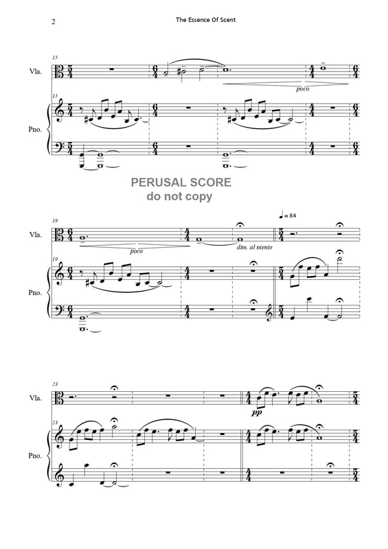 modern classical viola sonata sheet music 